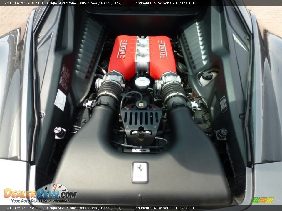 2011 Ferrari 458 Italia 4.5 Liter GDI DOHC 32-Valve VVT V8 Engine Photo #9