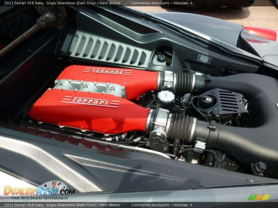 2011 Ferrari 458 Italia 4.5 Liter GDI DOHC 32-Valve VVT V8 Engine Photo #10