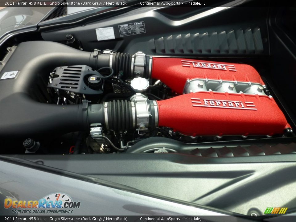 2011 Ferrari 458 Italia 4.5 Liter GDI DOHC 32-Valve VVT V8 Engine Photo #11