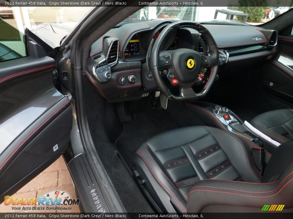 Front Seat of 2011 Ferrari 458 Italia Photo #16