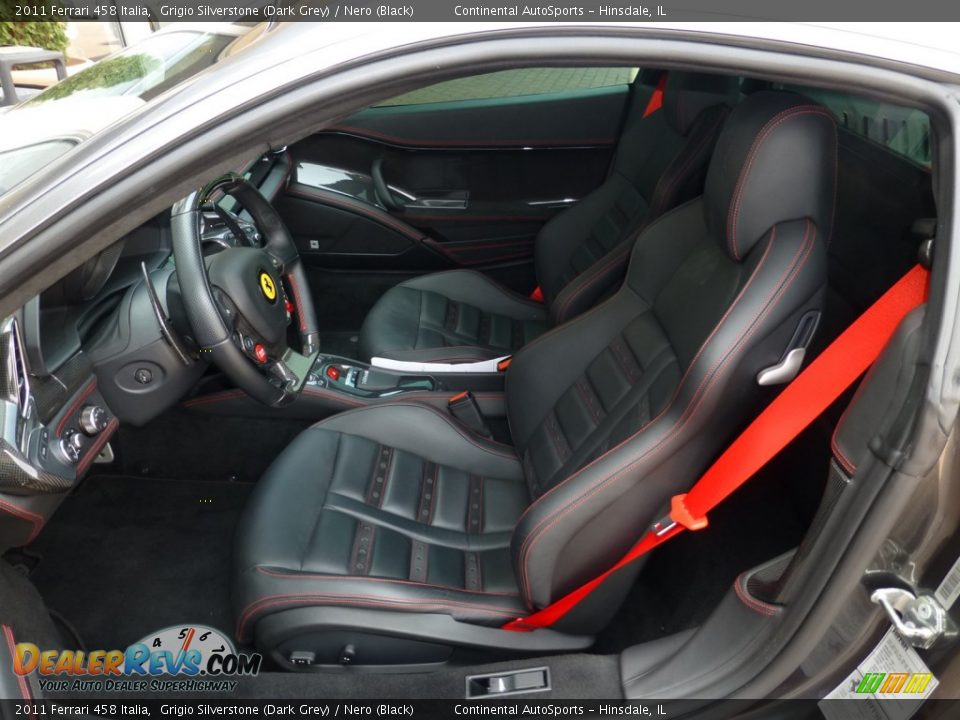 Front Seat of 2011 Ferrari 458 Italia Photo #17