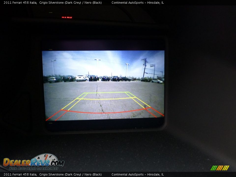 2011 Ferrari 458 Italia Grigio Silverstone (Dark Grey) / Nero (Black) Photo #31