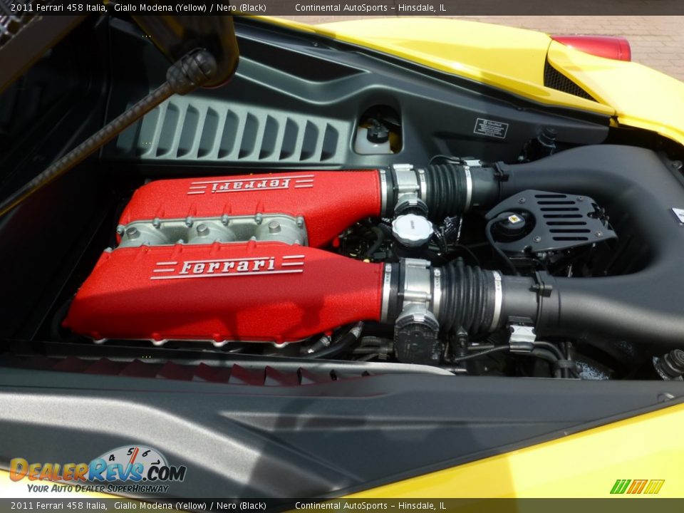 2011 Ferrari 458 Italia 4.5 Liter GDI DOHC 32-Valve VVT V8 Engine Photo #10
