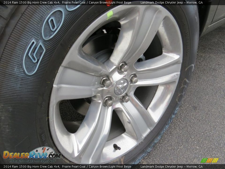 2014 Ram 1500 Big Horn Crew Cab 4x4 Wheel Photo #5