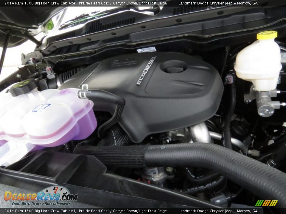 2014 Ram 1500 Big Horn Crew Cab 4x4 3.0 Liter VTG DOHC 24-Valve EcoDiesel V6 Engine Photo #10