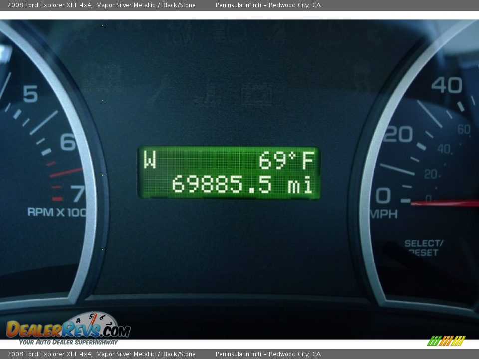 2008 Ford Explorer XLT 4x4 Vapor Silver Metallic / Black/Stone Photo #5