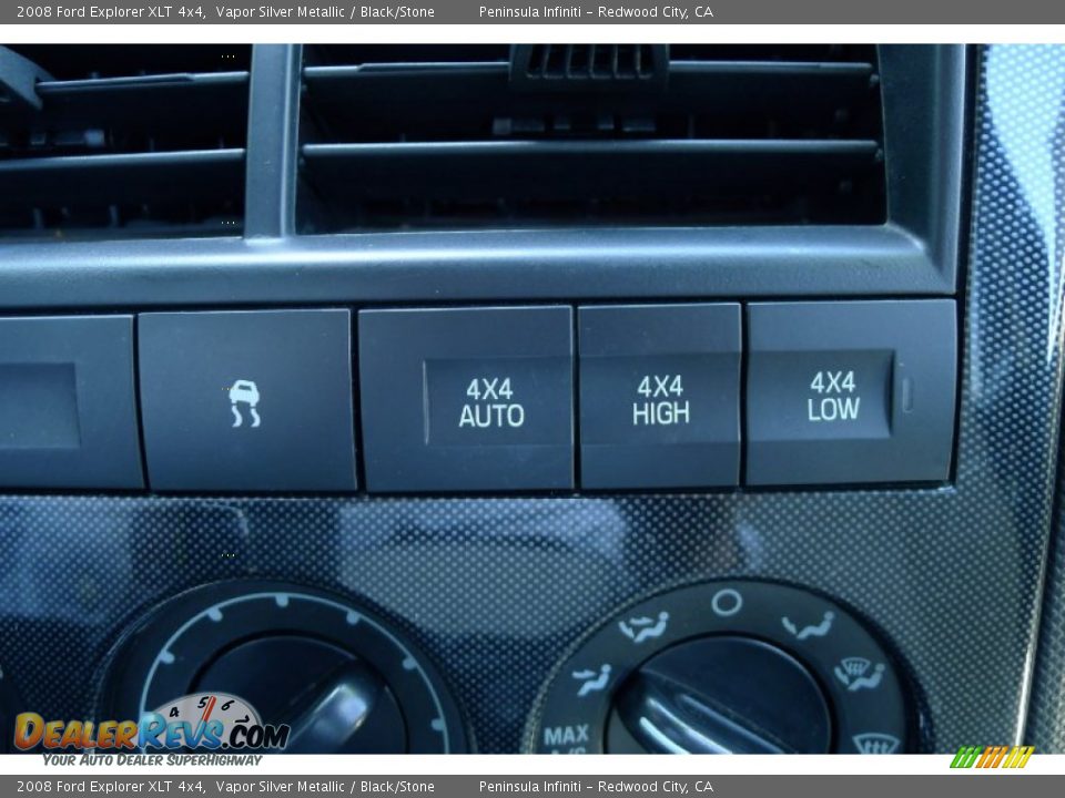 2008 Ford Explorer XLT 4x4 Vapor Silver Metallic / Black/Stone Photo #6