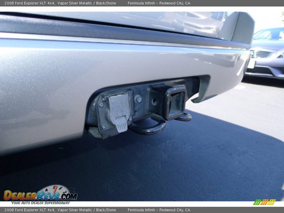 2008 Ford Explorer XLT 4x4 Vapor Silver Metallic / Black/Stone Photo #15