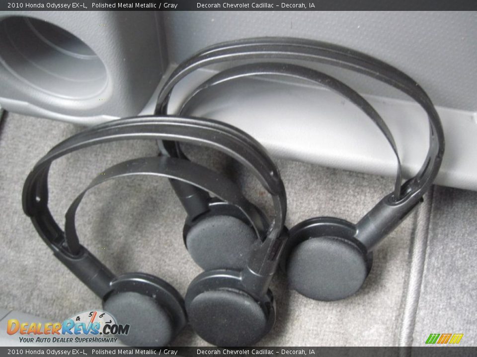 2010 Honda Odyssey EX-L Polished Metal Metallic / Gray Photo #15