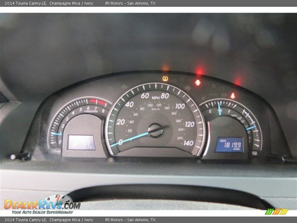 2014 Toyota Camry LE Champagne Mica / Ivory Photo #16