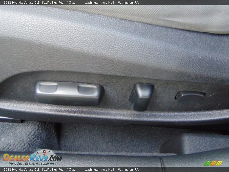 2012 Hyundai Sonata GLS Pacific Blue Pearl / Gray Photo #11