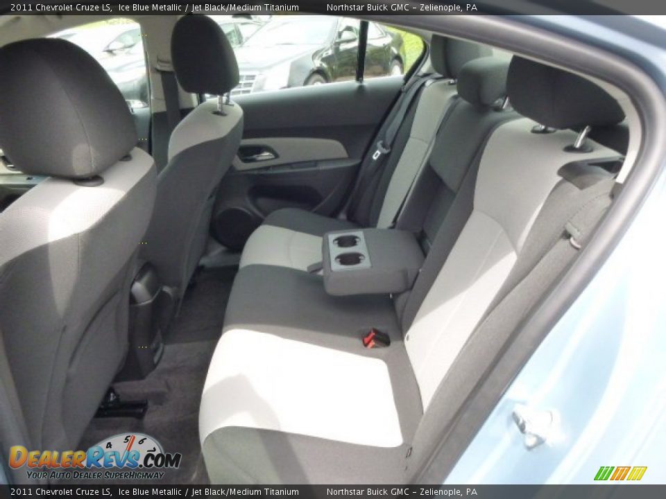 2011 Chevrolet Cruze LS Ice Blue Metallic / Jet Black/Medium Titanium Photo #12