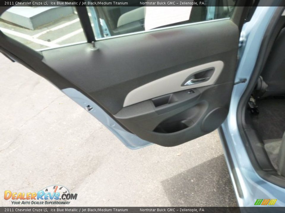 2011 Chevrolet Cruze LS Ice Blue Metallic / Jet Black/Medium Titanium Photo #13