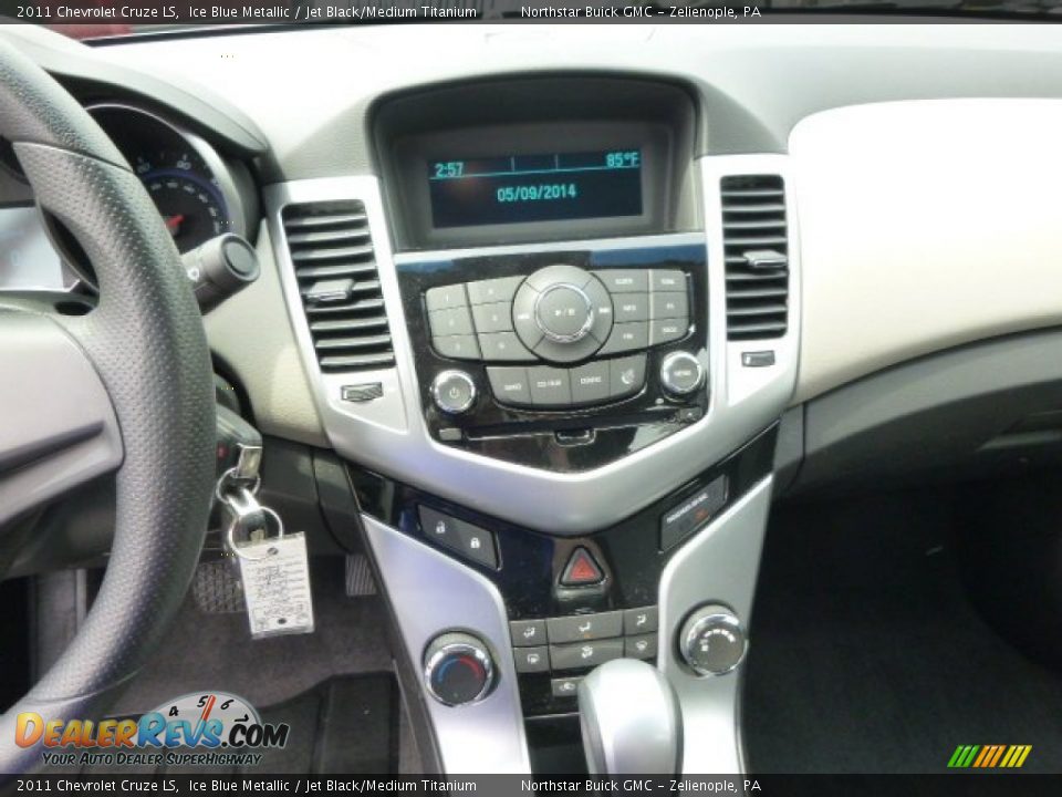 2011 Chevrolet Cruze LS Ice Blue Metallic / Jet Black/Medium Titanium Photo #16