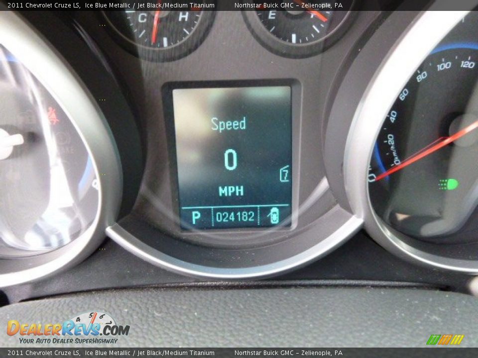 2011 Chevrolet Cruze LS Ice Blue Metallic / Jet Black/Medium Titanium Photo #19
