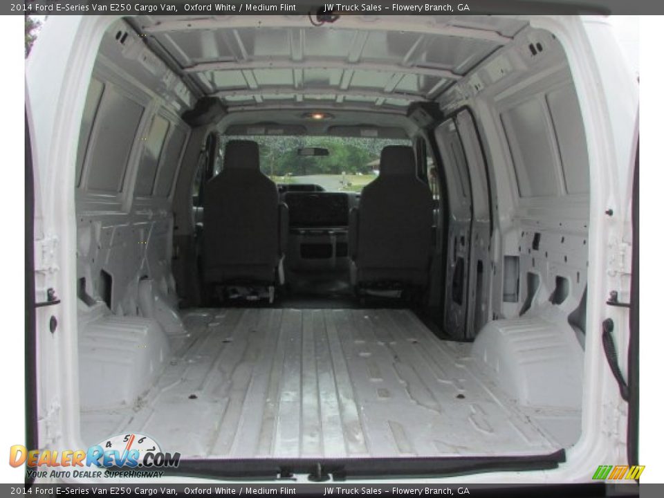 2014 Ford E-Series Van E250 Cargo Van Oxford White / Medium Flint Photo #20