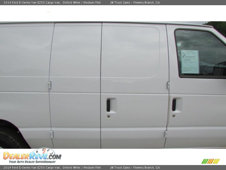 2014 Ford E-Series Van E250 Cargo Van Oxford White / Medium Flint Photo #21