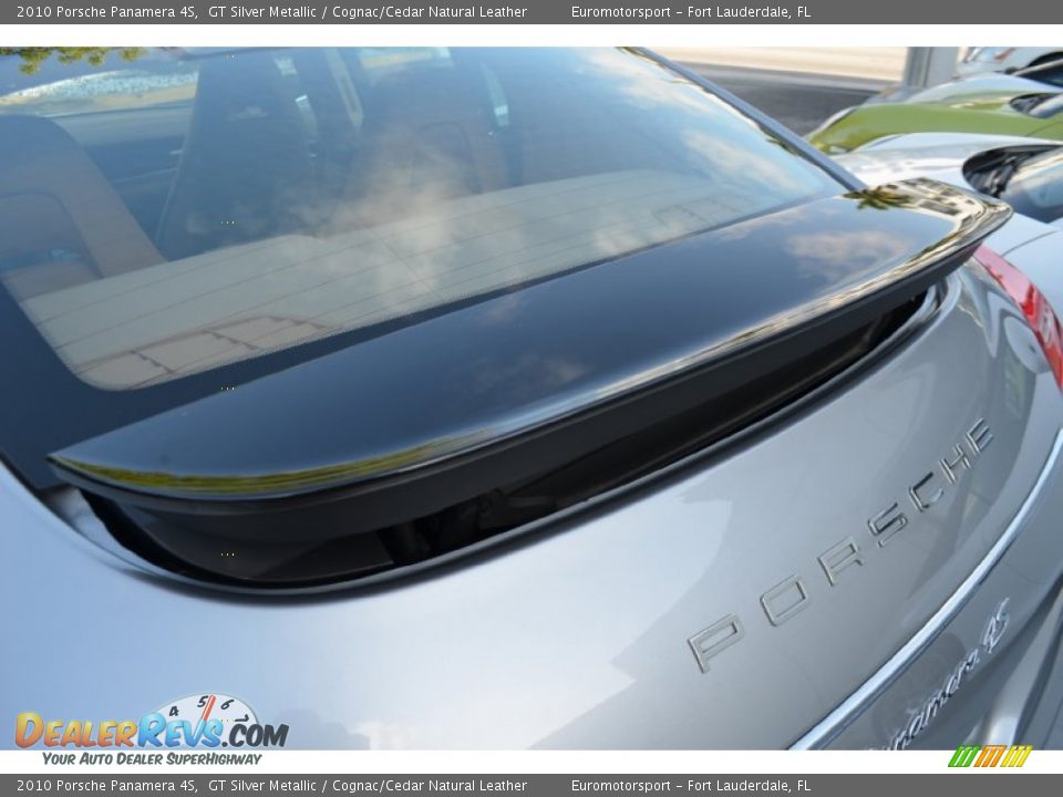 2010 Porsche Panamera 4S GT Silver Metallic / Cognac/Cedar Natural Leather Photo #15