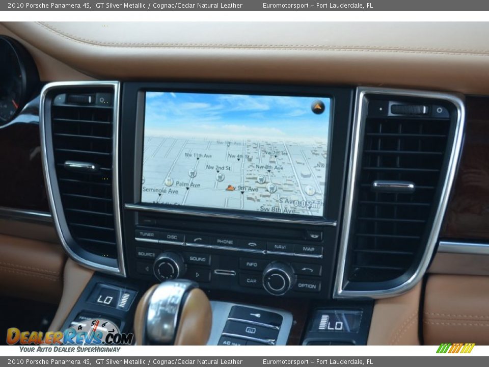 2010 Porsche Panamera 4S GT Silver Metallic / Cognac/Cedar Natural Leather Photo #21