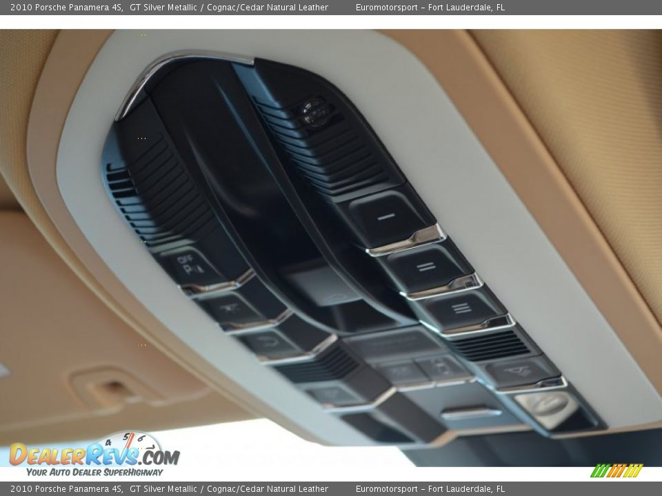 2010 Porsche Panamera 4S GT Silver Metallic / Cognac/Cedar Natural Leather Photo #23