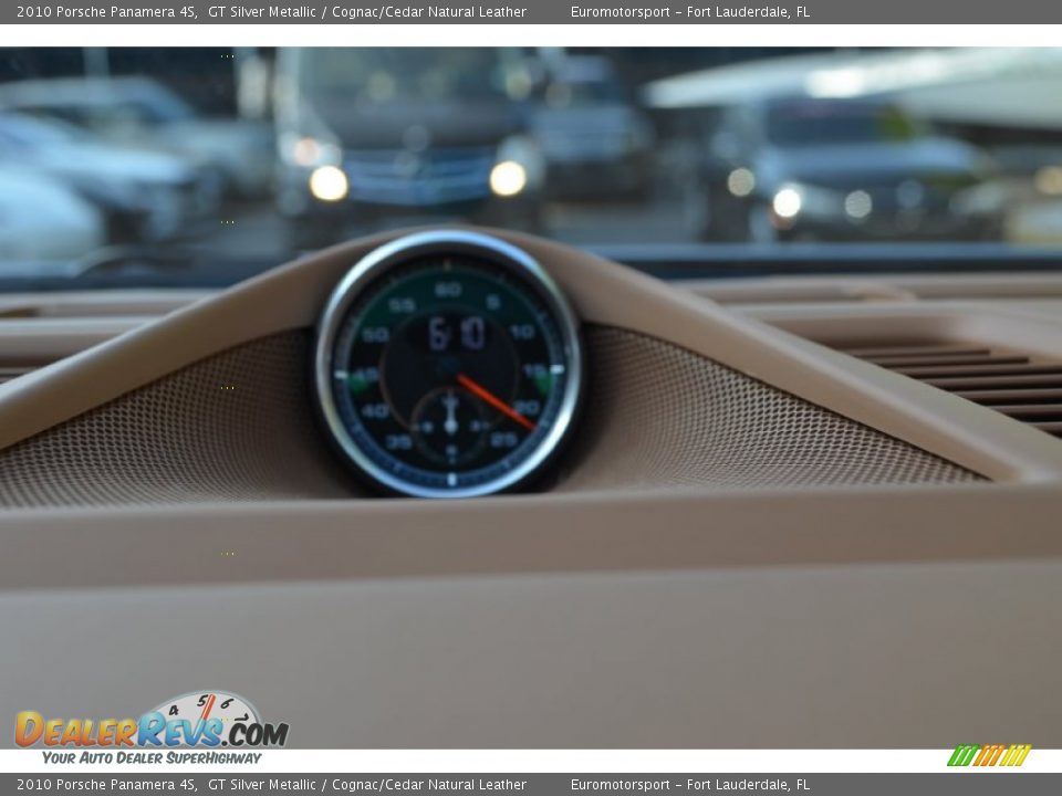 2010 Porsche Panamera 4S GT Silver Metallic / Cognac/Cedar Natural Leather Photo #24