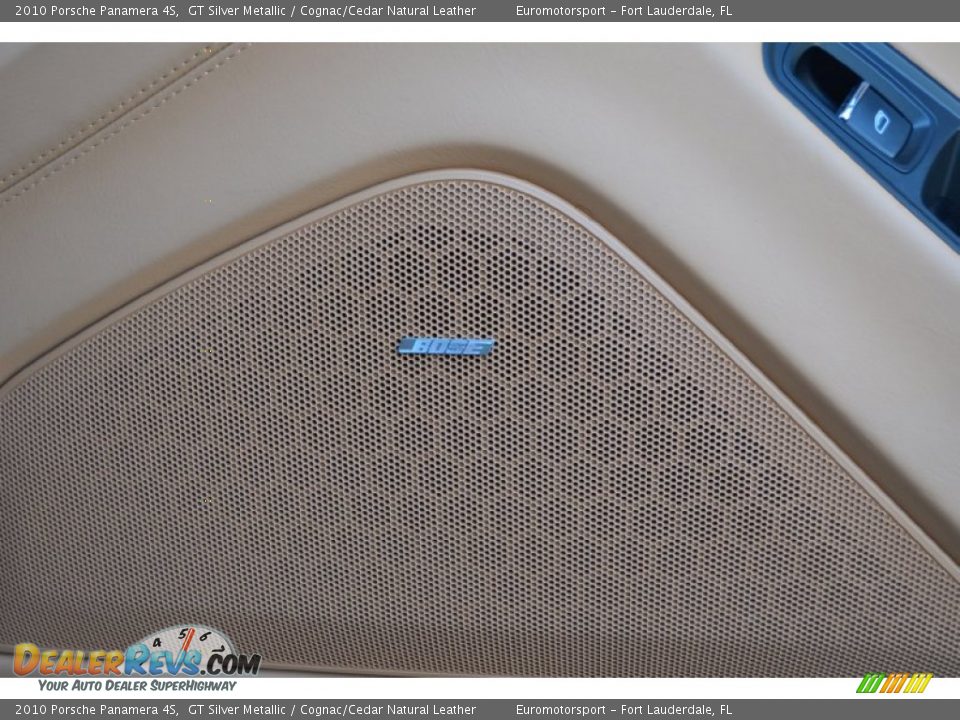 2010 Porsche Panamera 4S GT Silver Metallic / Cognac/Cedar Natural Leather Photo #25