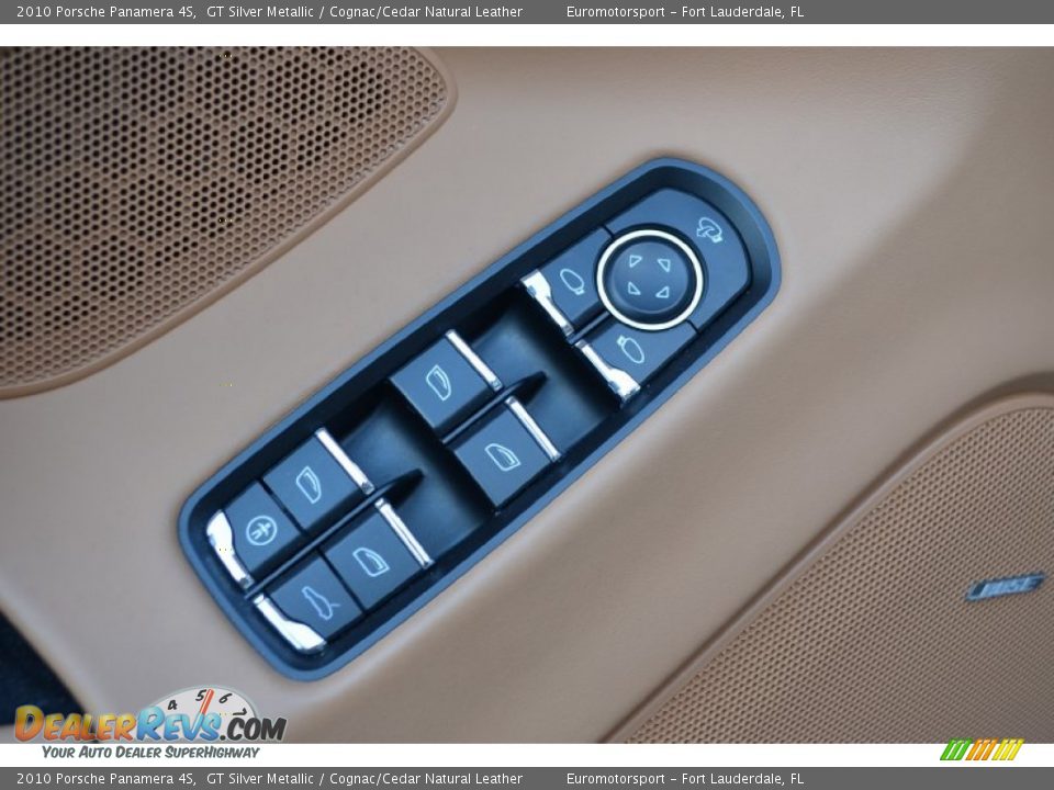 2010 Porsche Panamera 4S GT Silver Metallic / Cognac/Cedar Natural Leather Photo #30