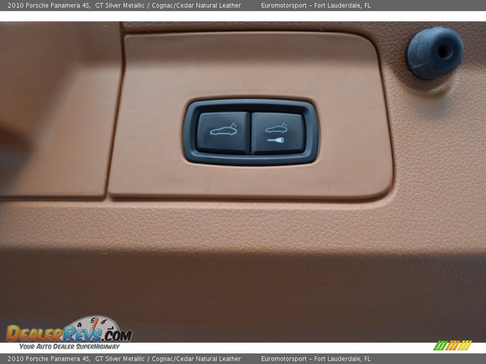 2010 Porsche Panamera 4S GT Silver Metallic / Cognac/Cedar Natural Leather Photo #40