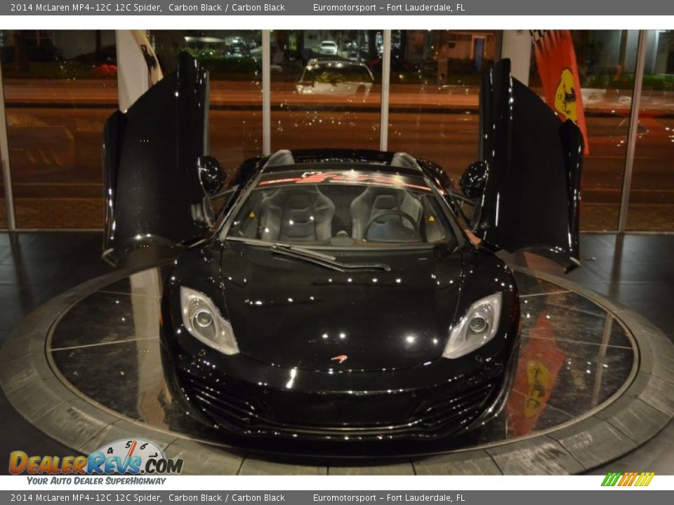 2014 McLaren MP4-12C 12C Spider Carbon Black / Carbon Black Photo #2