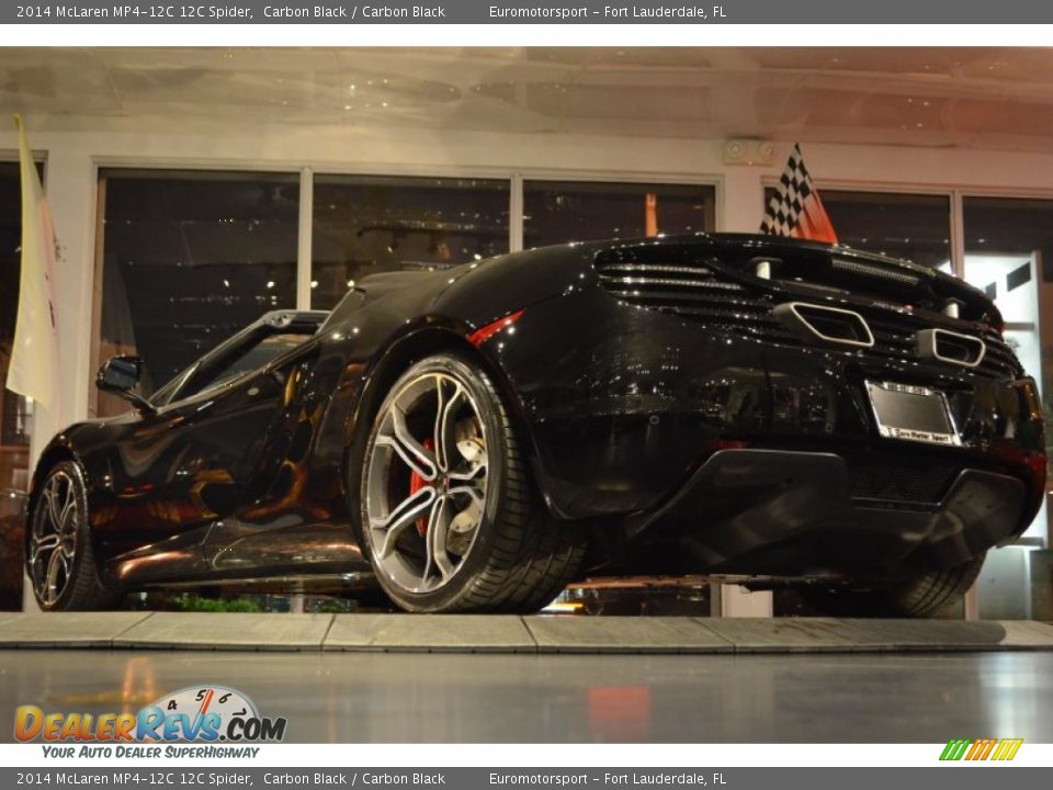 2014 McLaren MP4-12C 12C Spider Carbon Black / Carbon Black Photo #19