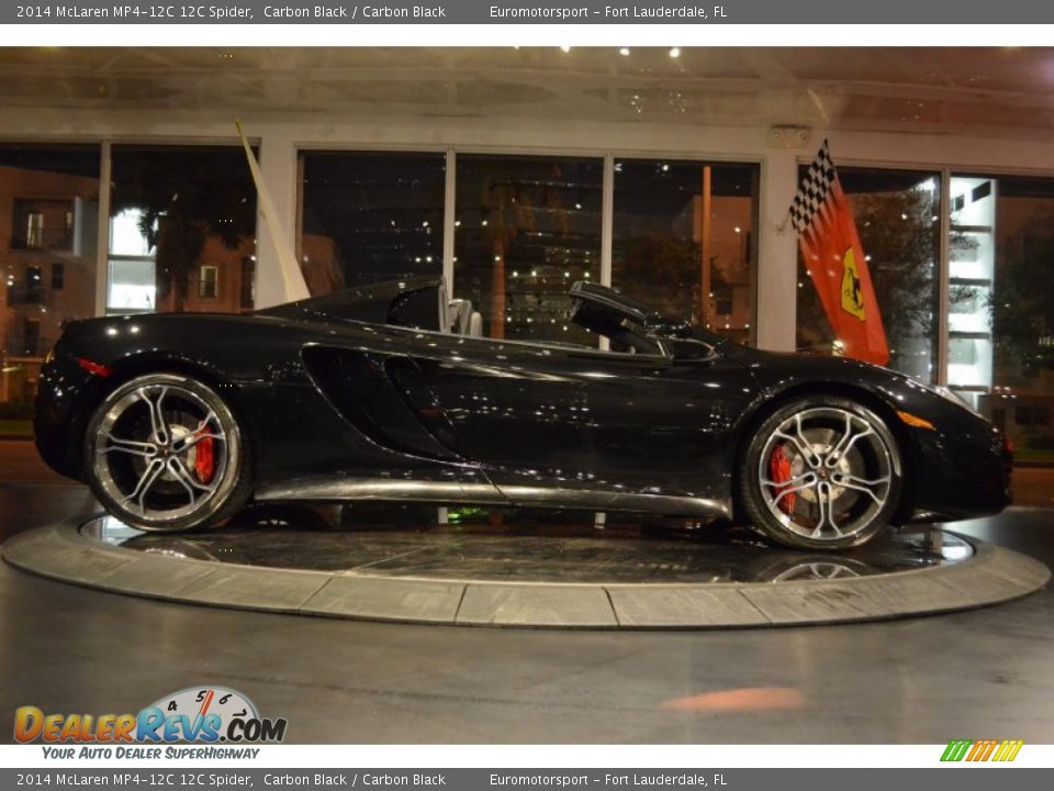 2014 McLaren MP4-12C 12C Spider Carbon Black / Carbon Black Photo #29