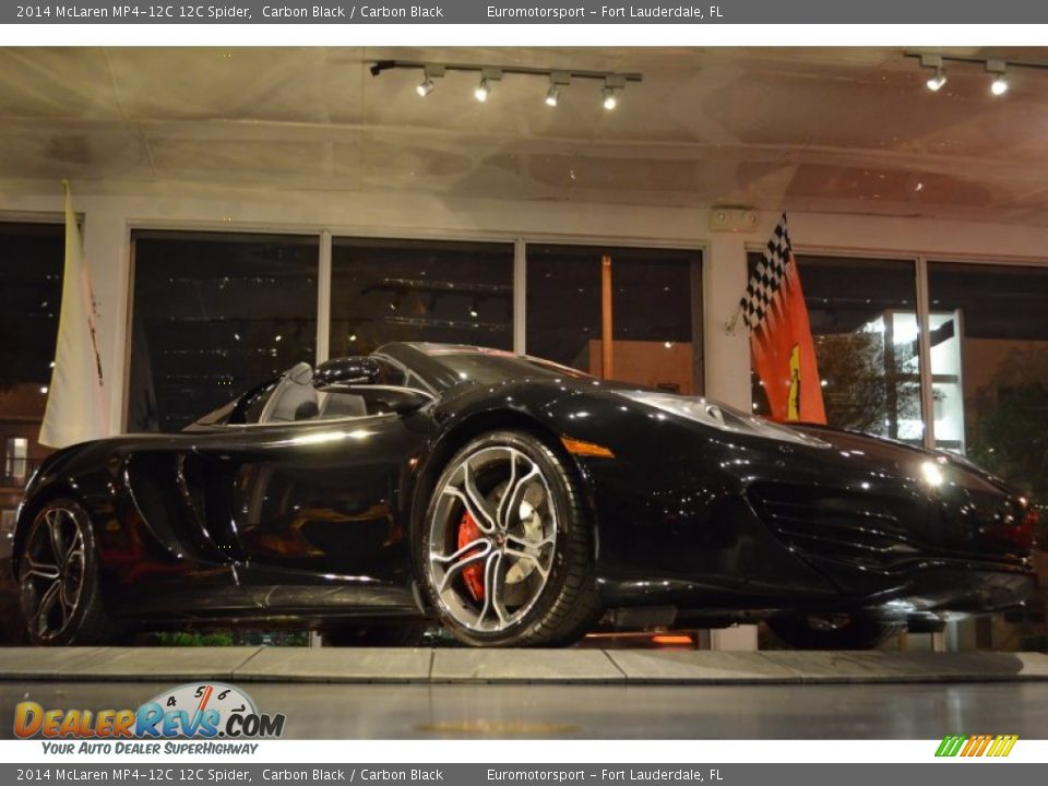 2014 McLaren MP4-12C 12C Spider Carbon Black / Carbon Black Photo #33