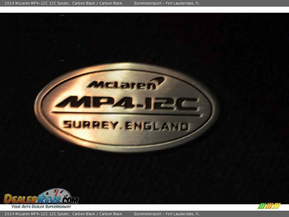 2014 McLaren MP4-12C 12C Spider Logo Photo #56