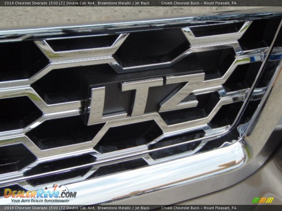 2014 Chevrolet Silverado 1500 LTZ Double Cab 4x4 Brownstone Metallic / Jet Black Photo #5