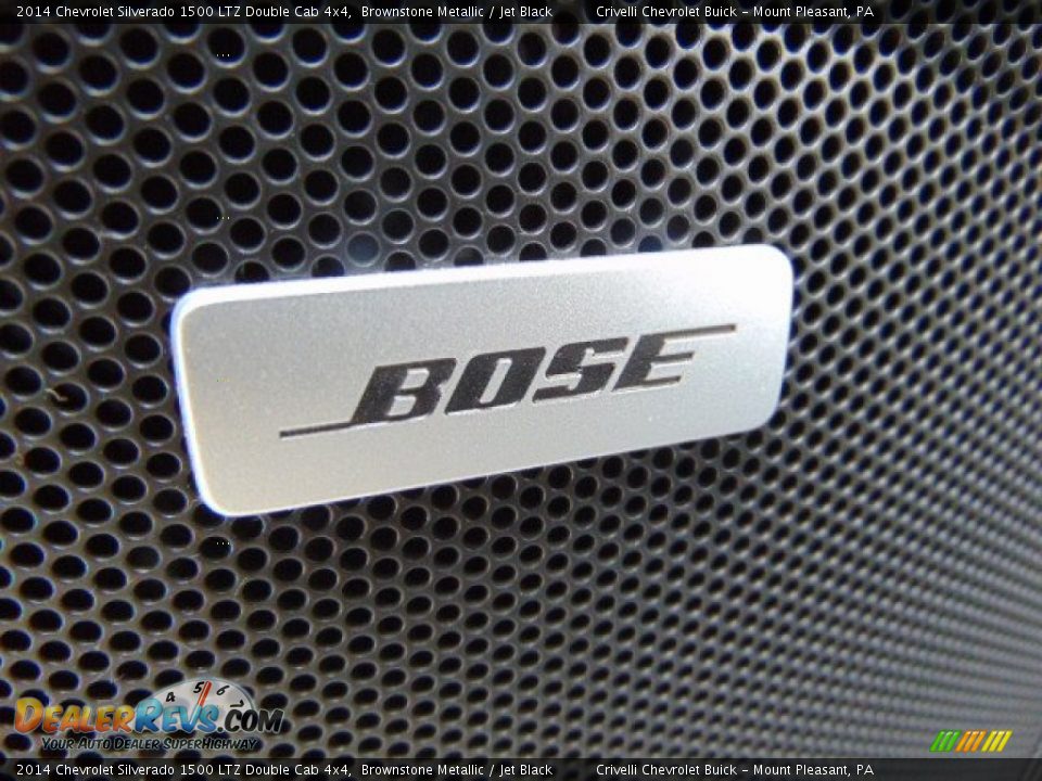 2014 Chevrolet Silverado 1500 LTZ Double Cab 4x4 Brownstone Metallic / Jet Black Photo #10
