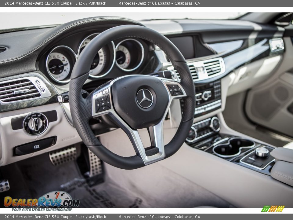 2014 Mercedes-Benz CLS 550 Coupe Black / Ash/Black Photo #5