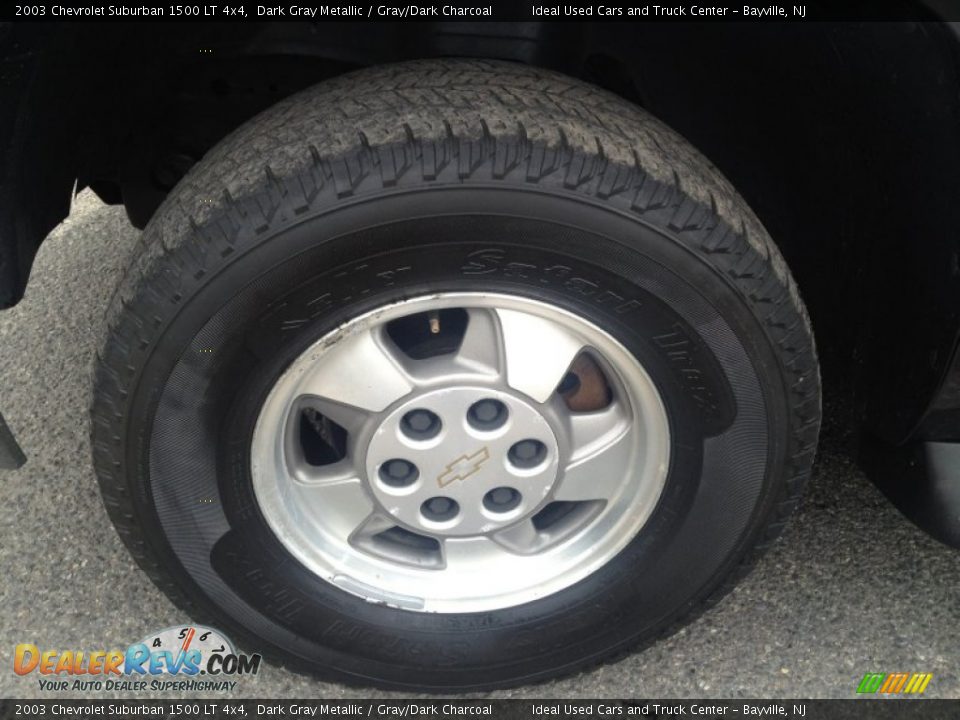 2003 Chevrolet Suburban 1500 LT 4x4 Dark Gray Metallic / Gray/Dark Charcoal Photo #3