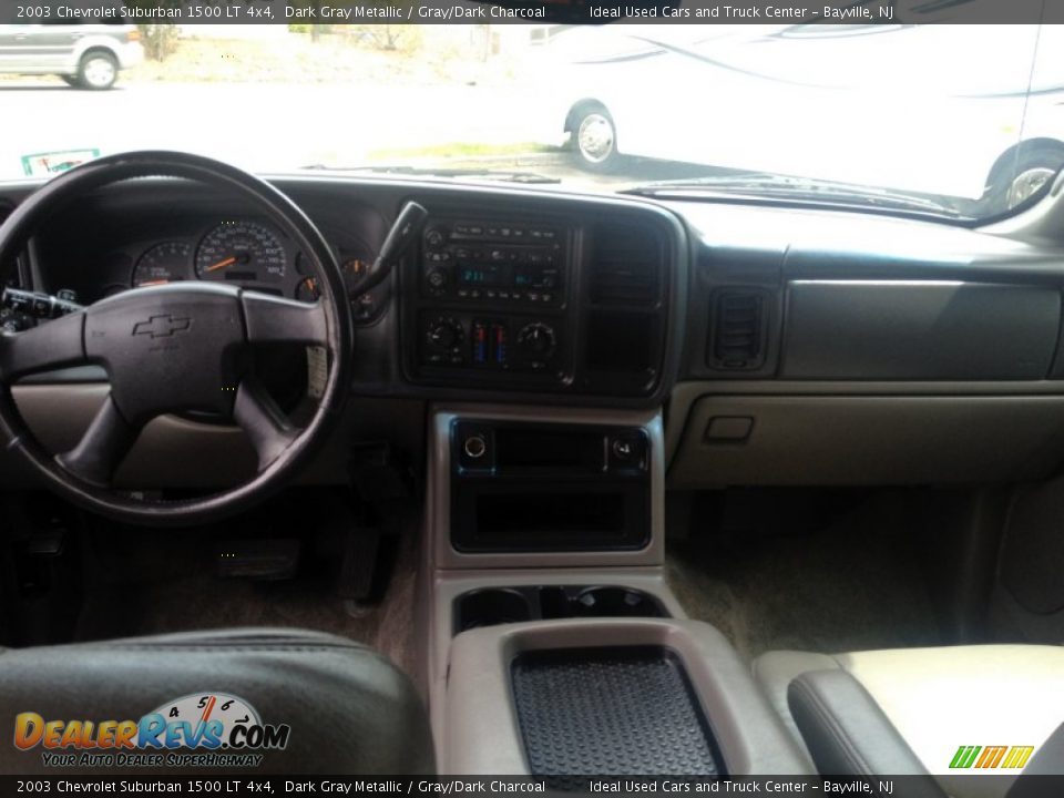 2003 Chevrolet Suburban 1500 LT 4x4 Dark Gray Metallic / Gray/Dark Charcoal Photo #23