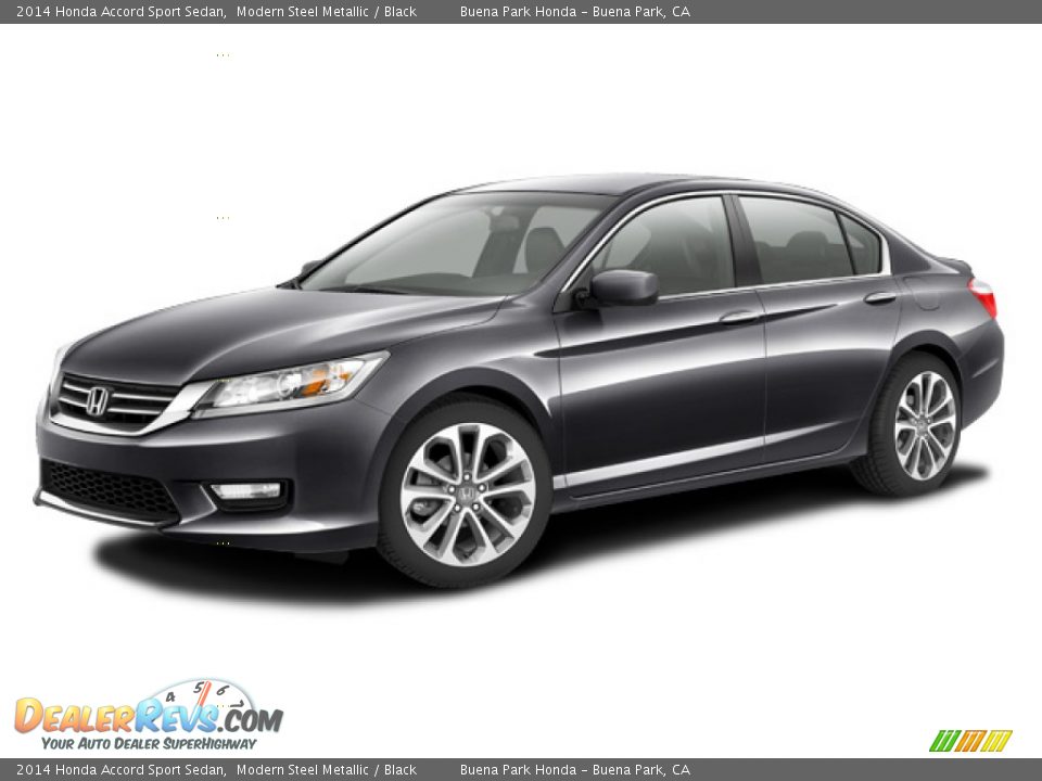 2014 Honda Accord Sport Sedan Modern Steel Metallic / Black Photo #20