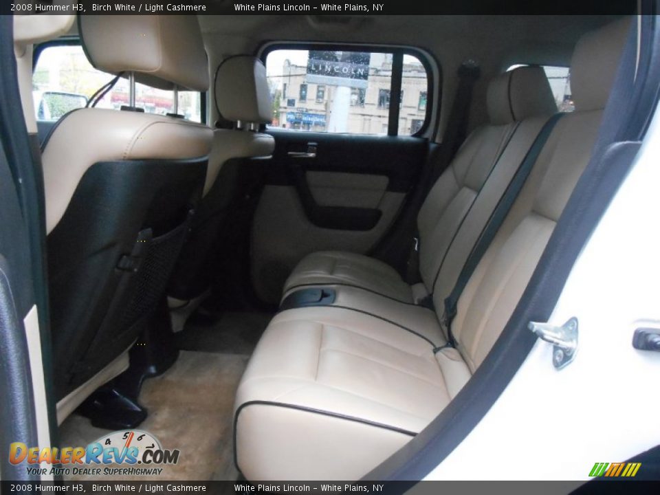 2008 Hummer H3 Birch White / Light Cashmere Photo #8