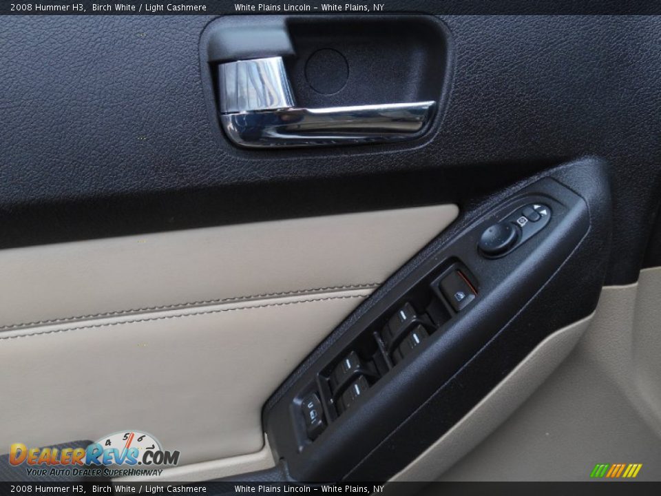 2008 Hummer H3 Birch White / Light Cashmere Photo #13