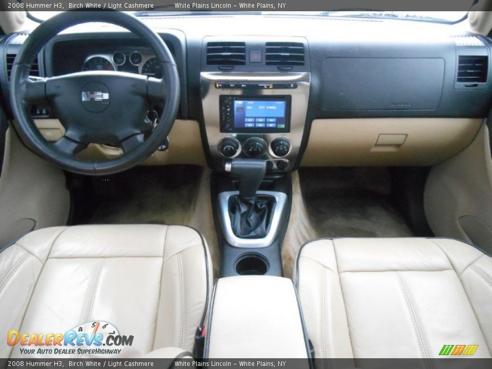 2008 Hummer H3 Birch White / Light Cashmere Photo #16