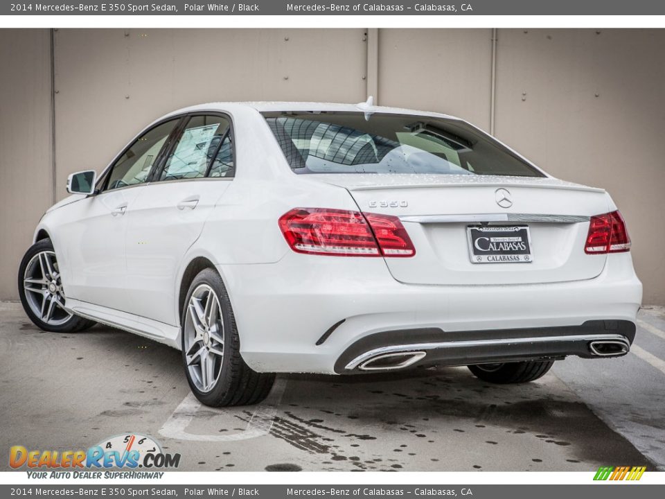 2014 Mercedes-Benz E 350 Sport Sedan Polar White / Black Photo #2