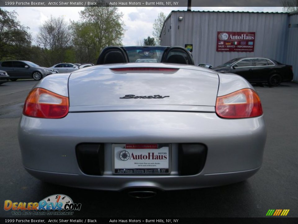 1999 Porsche Boxster Arctic Silver Metallic / Black Photo #4