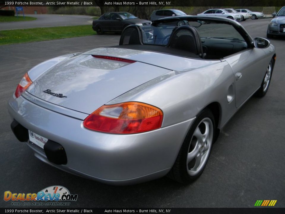 1999 Porsche Boxster Arctic Silver Metallic / Black Photo #5