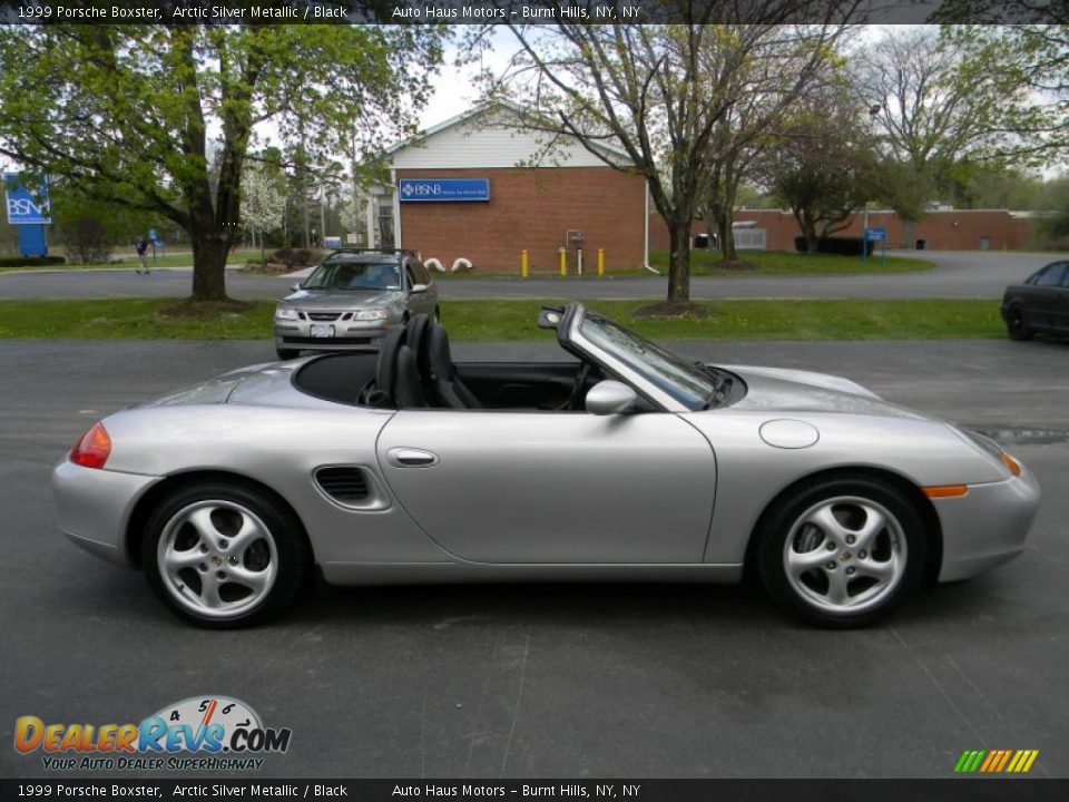 Arctic Silver Metallic 1999 Porsche Boxster  Photo #6