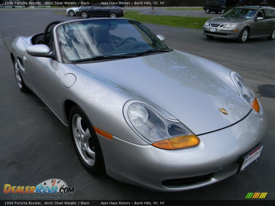 1999 Porsche Boxster Arctic Silver Metallic / Black Photo #7