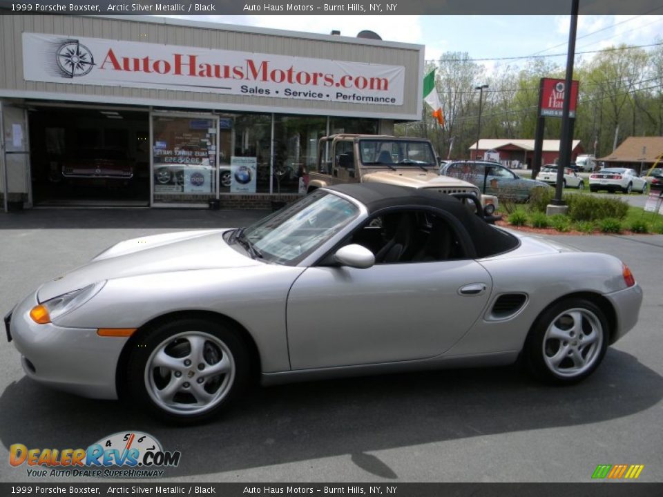 1999 Porsche Boxster Arctic Silver Metallic / Black Photo #9