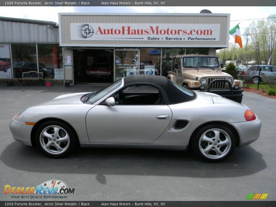 1999 Porsche Boxster Arctic Silver Metallic / Black Photo #10