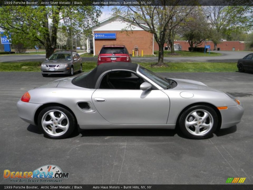 1999 Porsche Boxster Arctic Silver Metallic / Black Photo #14